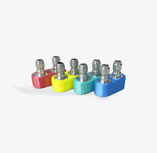 Dual Coupler w/SS Plugs