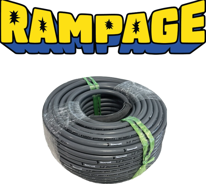 RAMPAGE Smooth Gray 3/8" Single Wire