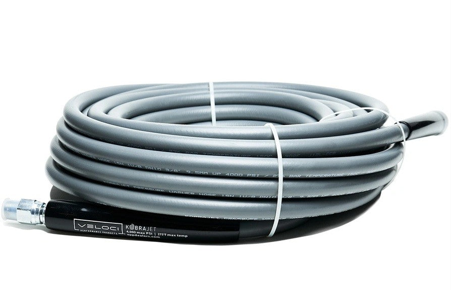 Veloci 50' KobraJet Smooth Grey 3/8" Single Wire