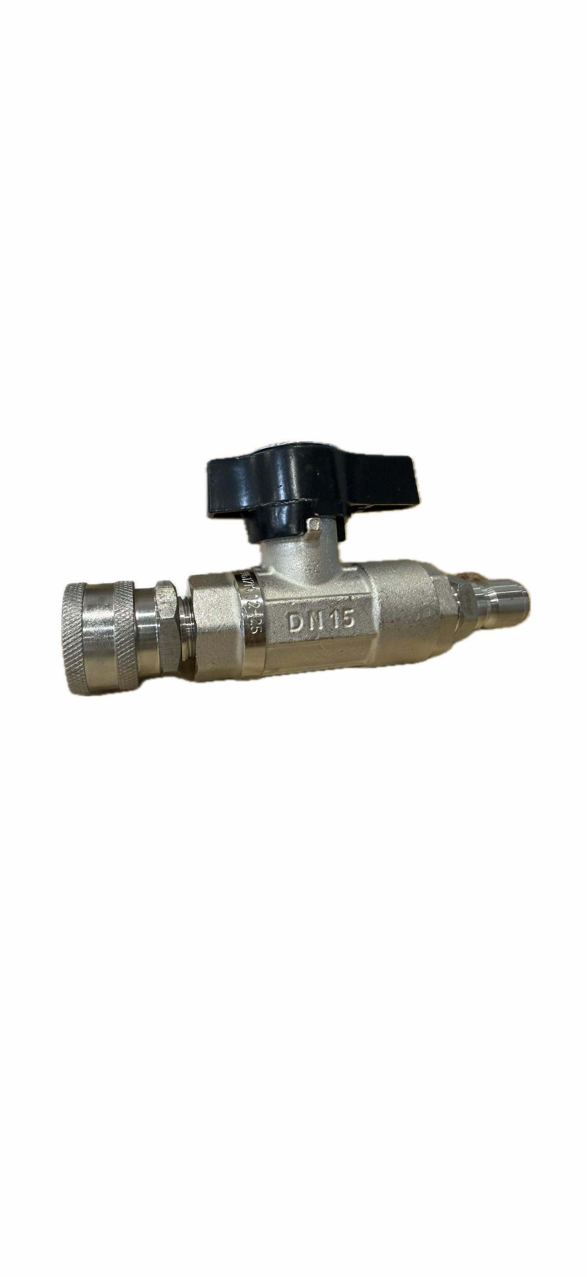 ½" DN15 ball valve w/fittings